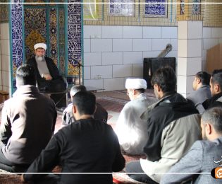 حضور مدیر و معاونان حوزه فارس در مدرسه علمیه امیرالمومنین شیراز + عکس