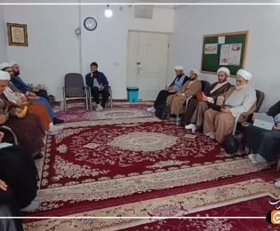 بازدید مدیر حوزه علمیه استان فارس از مدرسه علمیه امام رضا علیه السلام جهرم