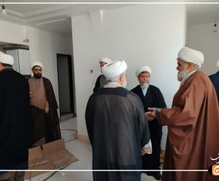 بازدید از پروژه استاد سرای مدرسه علمیه صالحیه کازرون