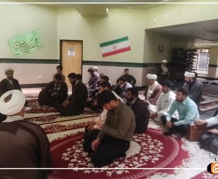 دیدار مدیر حوزه علمیه فارس با طلاب مدرسه علمیه سفیران هدایت شیراز