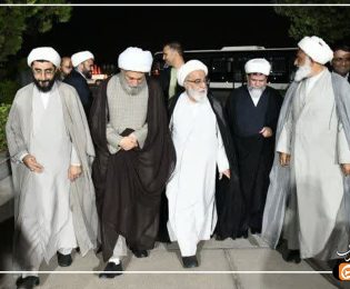 گزارش تصویری استقبال از دبیر شورای عالی حوزه های علمیه