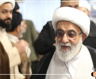 تصاویر/ بازدید آیت الله شب زنده دار از مدرسه علمیه منصوریه