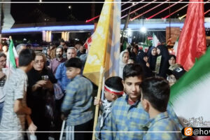 گزارش تصویری هفتادودومین شب ایستادگی